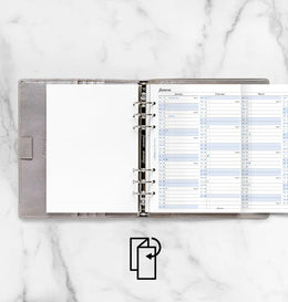 Filofax 2026 A5 Year Planner Refill