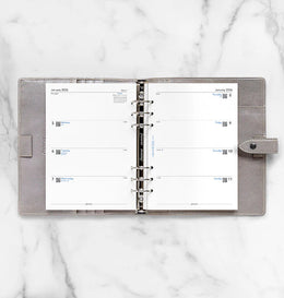 Filofax 2026 A5 Week on Two Pages Refill