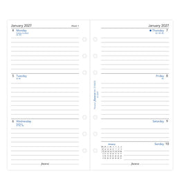 Filofax 2027 Personal Week On Two Pages Lined