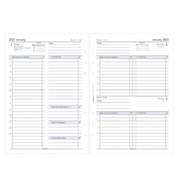 Filofax 2027 A5 One Day On A Page Business