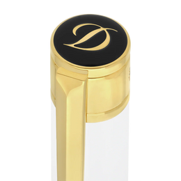 S.T. Dupont D-Initial White/Gold