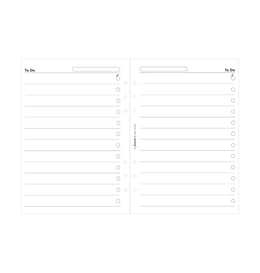 Filofax A5 To Do Refill