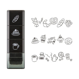 Midori Paintable Stamp Roller - Cafe