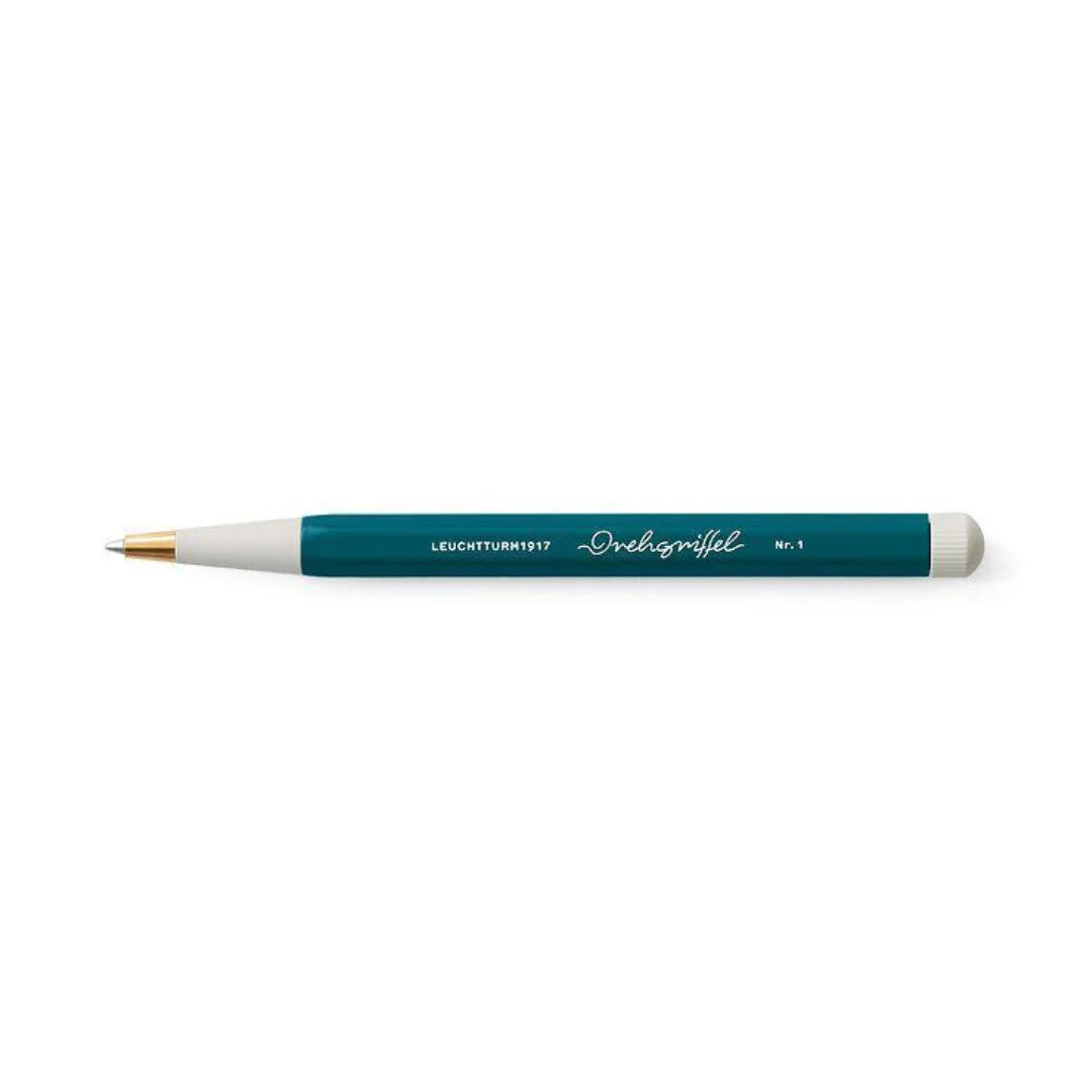 LEUCHTTURM1917 Drehgriffel Nr. 1, pen with black gel ink (d) - Pacific Green