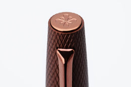 Diplomat Viper Rollerball - Brown Guilloche