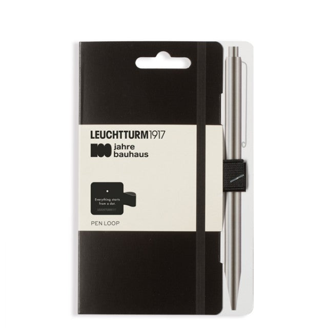 LEUCHTTURM1917 Pen Loop - Black 100 Years Bauhaus