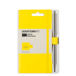 LEUCHTTURM1917 Pen Loop - Lemon Yellow 100 Years Bauhaus