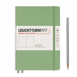 LEUCHTTURM1917 HC Notebook, Medium (A5), 251 p., Plain - Sage