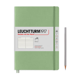 LEUCHTTURM1917 SC Notebook, Medium (A5), 123 p., Plain - Sage