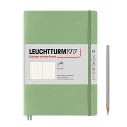 LEUCHTTURM1917 SC Notebook, Medium (A5), 123 p., Dotted - Sage