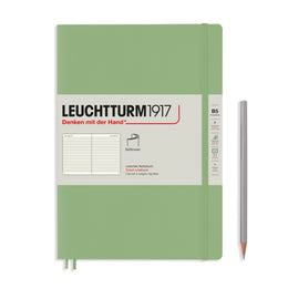 LEUCHTTURM1917 Notebook Softcover Composition (B5), 123 pages, Lined - Sage Green
