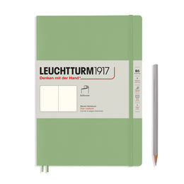LEUCHTTURM1917 Notebook Softcover Composition (B5), 123 pages, Plain - Sage Green