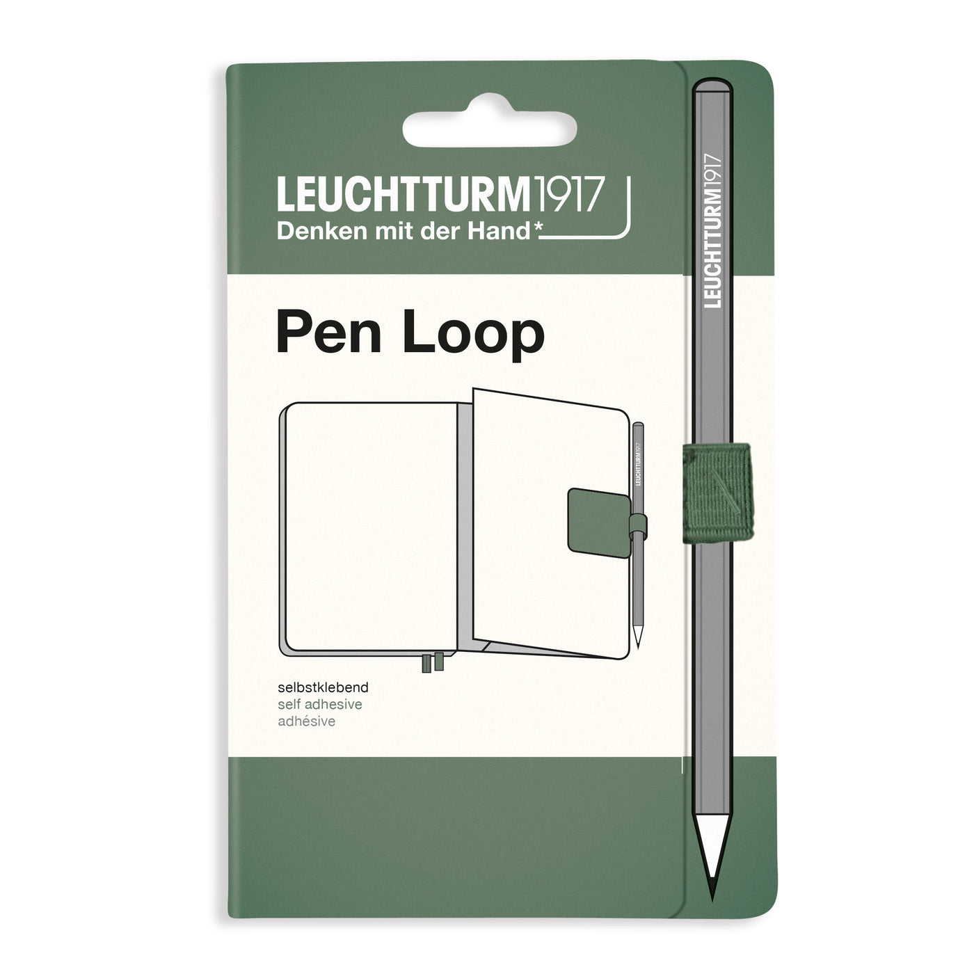 LEUCHTTURM1917 Pen Loop - Olive Green