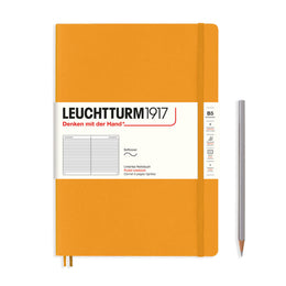LEUCHTTURM1917 Notebook Composition (B5) Ruled, Softcover, 123 Numbered pages - Rising Sun