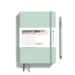 LEUCHTTURM1917 HC Notebook, Medium (A5), 251 p., Dotted - Mint Green