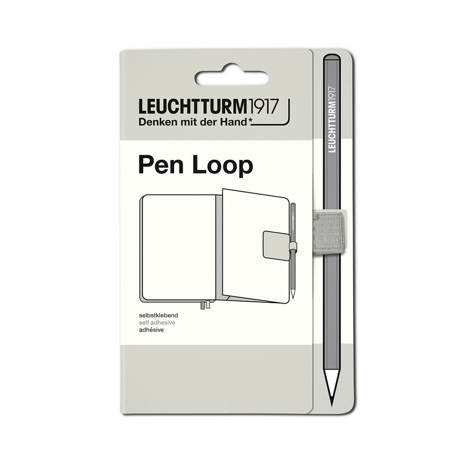 LEUCHTTURM1917 Pen Loop - Light Grey