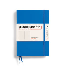 LEUCHTTURM1917 Notebook Hardcover Medium (A5), 251 Pages, Dotted - Sky Blue