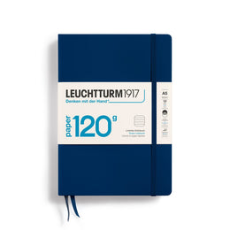 LEUCHTTURM1917 Notebook 120g Edition Medium (A5), 203 pages, Lined - Navy Blue