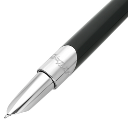 S.T. Dupont Defi Millennium Fountain Pen - Black/Silver