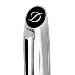 S.T. Dupont Defi Millennium Fountain Pen - Black/Silver