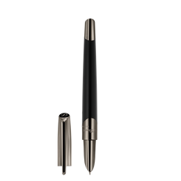 S.T. Dupont Defi Millennium Fountain Pen - Matte Black/Gunmetal