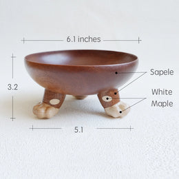 Senser Woodcraft Three Paws Wooden Tray