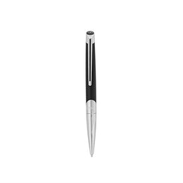 S.T. Dupont Defi Millennium Silver And Black Ballpoint Pen