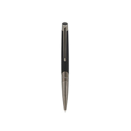 S.T. Dupont Defi Millennium Silver And Matte Black Ballpoint Pen