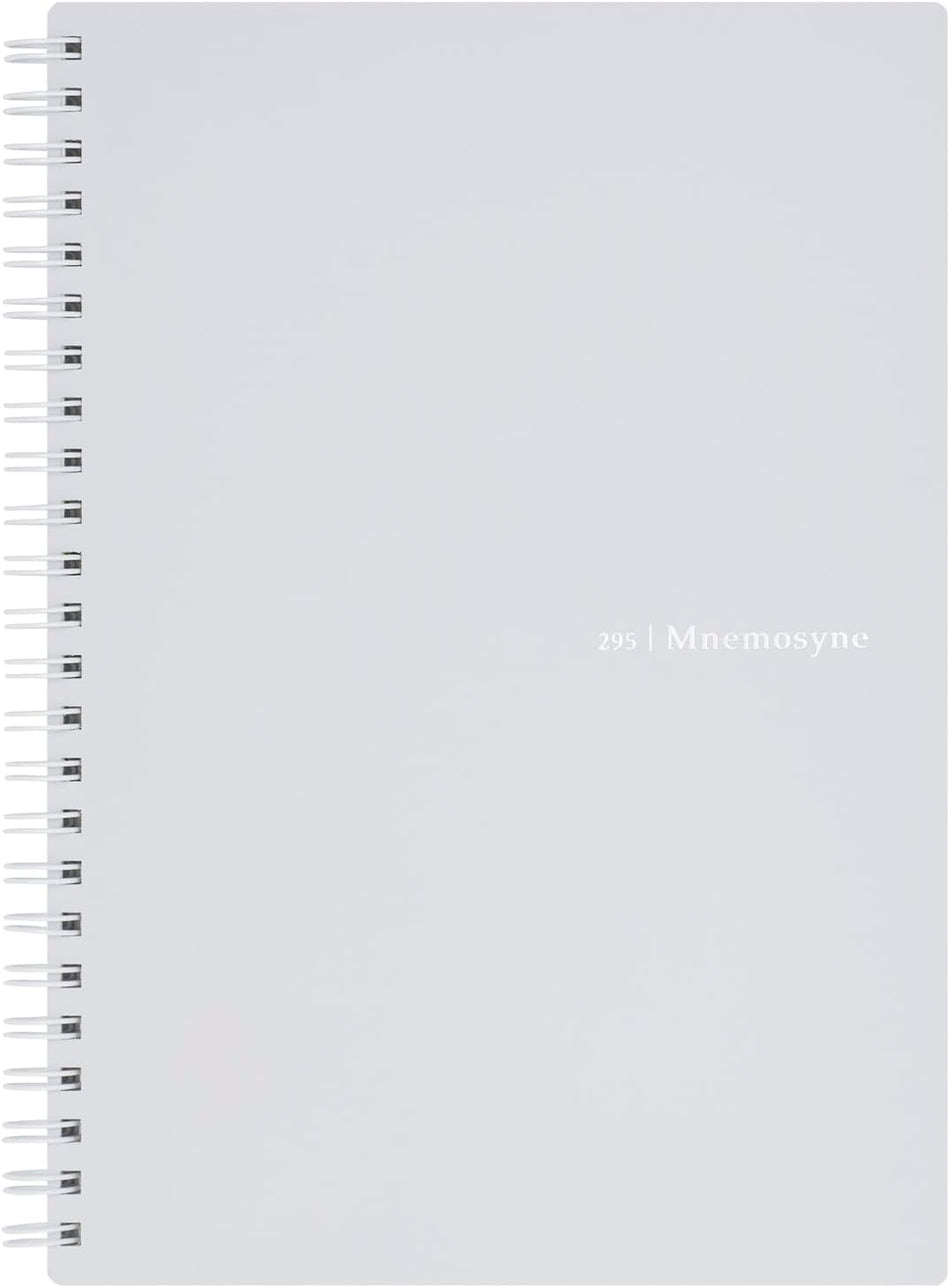 Mnemosyne SoftCover N295 A5 Ruled - Light Gray