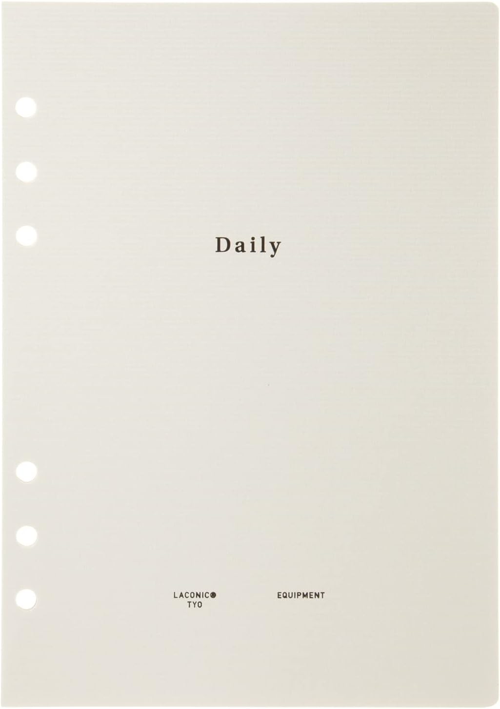 Laconic Style A5 Notebook Refill - Daily