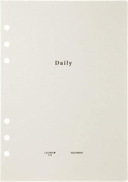 Laconic Style A5 Notebook Refill - Daily