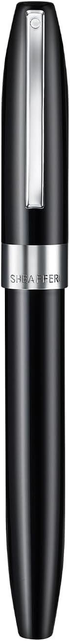 Sheaffer Legacy Fountain Pen - Black and Chrome Trims