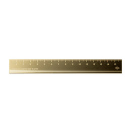 TRAVELER'S CO. Brass Ruler
