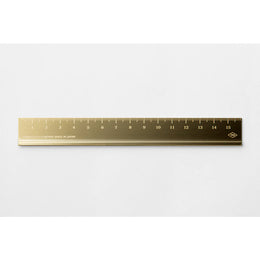 TRAVELER'S CO. Brass Ruler