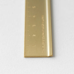 TRAVELER'S CO. Brass Ruler