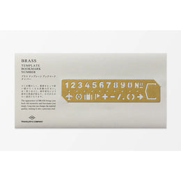 TRAVELER'S CO. refill - TEMPLATE BOOKMARK Number