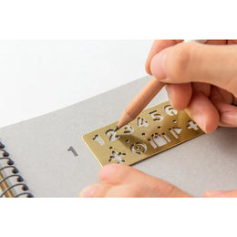 TRAVELER'S CO. refill - TEMPLATE BOOKMARK Number