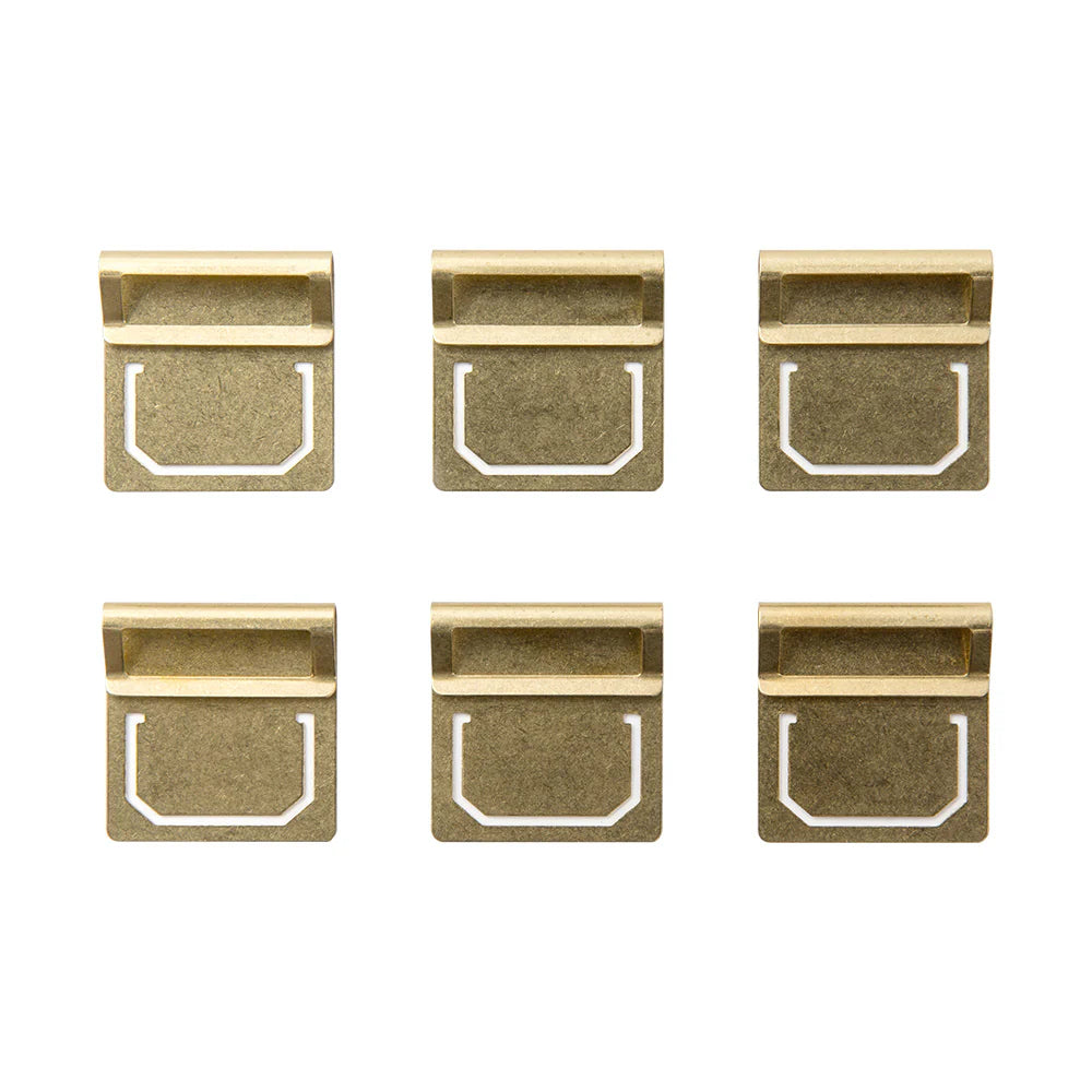 TRAVELER'S CO. refill - Brass Index Clip