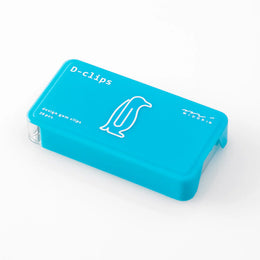 Midori D-clips Paper Clips - Penguin