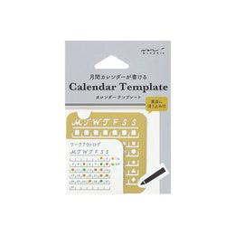 Midori Calendar Template -