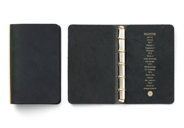 PLOTTER Pueblo 6-Ring Leather Binder - Mini 5 Size