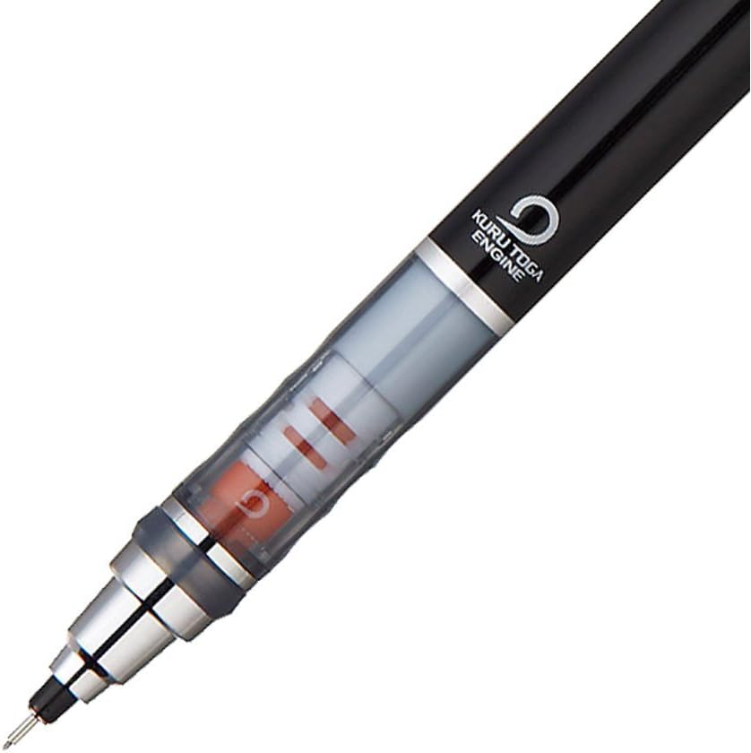 Uni Kuru Toga Mechanical Pencil 0.5 mm - Black