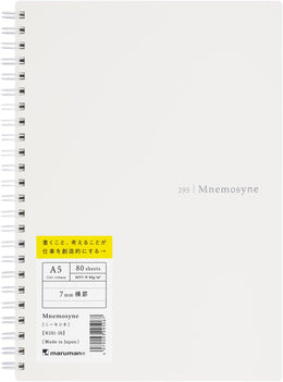 Mnemosyne SoftCover N295 A5 Ruled - White