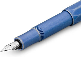 Kaweco Sport AL Fountain Pen - Stonewashed - Blue