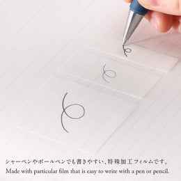 Stalogy Translucent Sticky Notes Plain