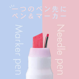 Sun-Star Ninipie Pen and Marker (Set of 3) - Gray/Yellow/Pink
