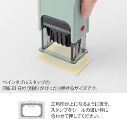 Midori Stickers Book for Paintable Stamp - Natural Colors
