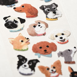 G.C. PRESS Smile Dog Stickers