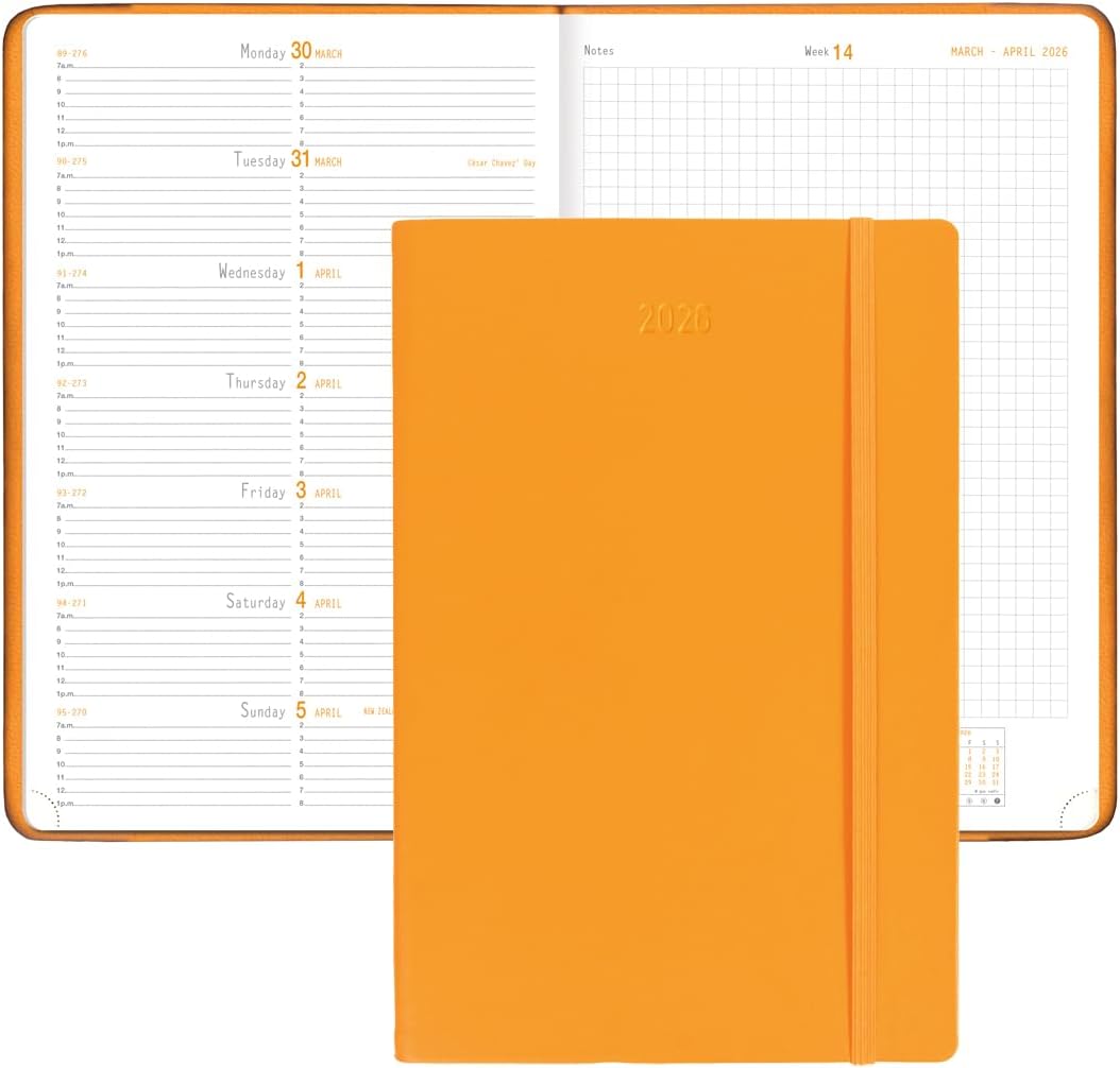 RHODIA 2026 Webplanner 6x9 - Orange