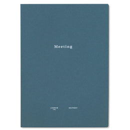Laconic Style Notebook A5 - Meeting